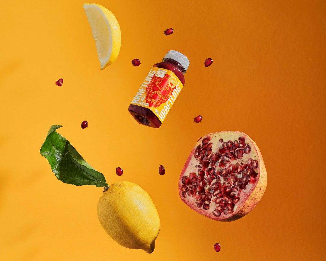 Kraftling® Energy-Shot Granatapfel – Monatsration (28 Shots mit Guarana Koffein)