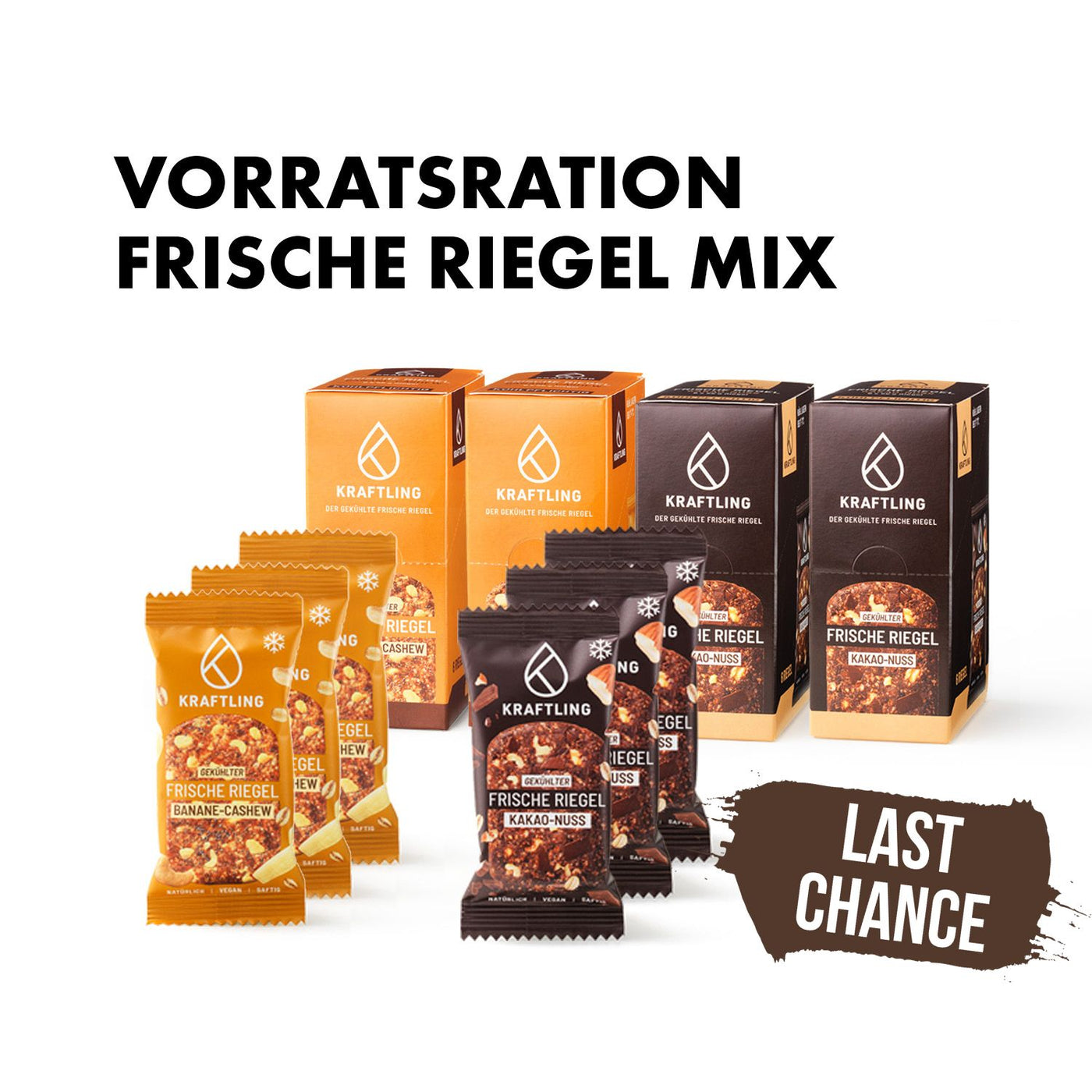 Vorratsration - Frische Riegel Mix