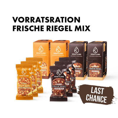 Vorratsration - Frische Riegel Mix