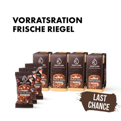 Vorratsration - Frische Riegel Kakao Nuss