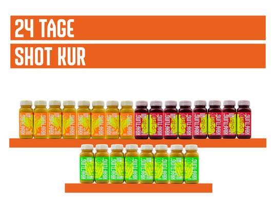 24x Ingwer Shots - 24 Tage Kur