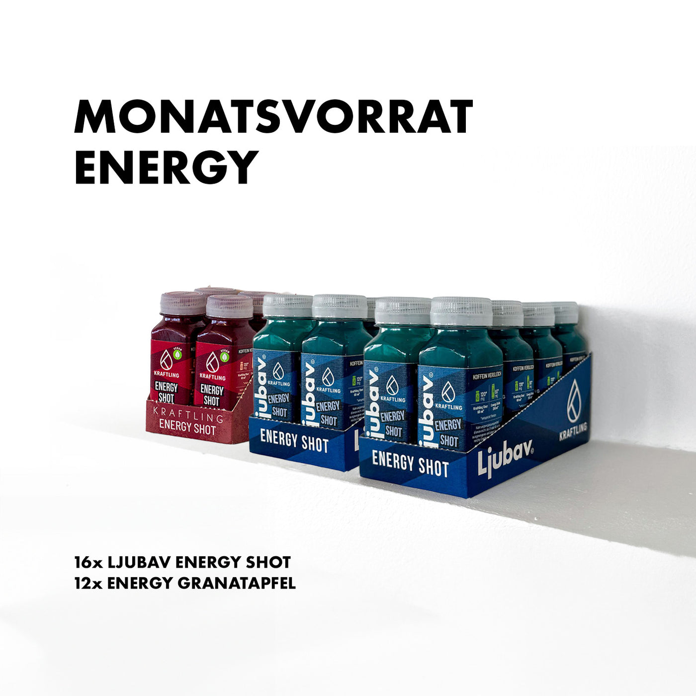 Monthly Ration - Energy Shot Pomegranate