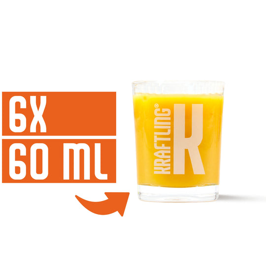 30x Ingwer Shots Orange Curcuma