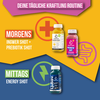 Prebiotik Shot Dosierflasche - Mango - 7 Shots