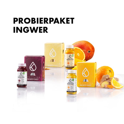 Probierpaket - Ingwer Shot Mix