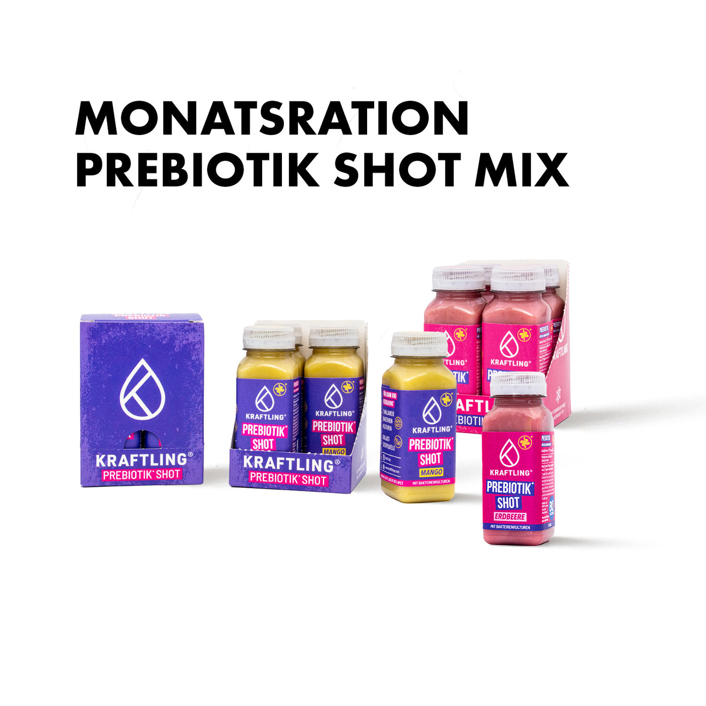 Monatsration - Prebiotik Shot Mix