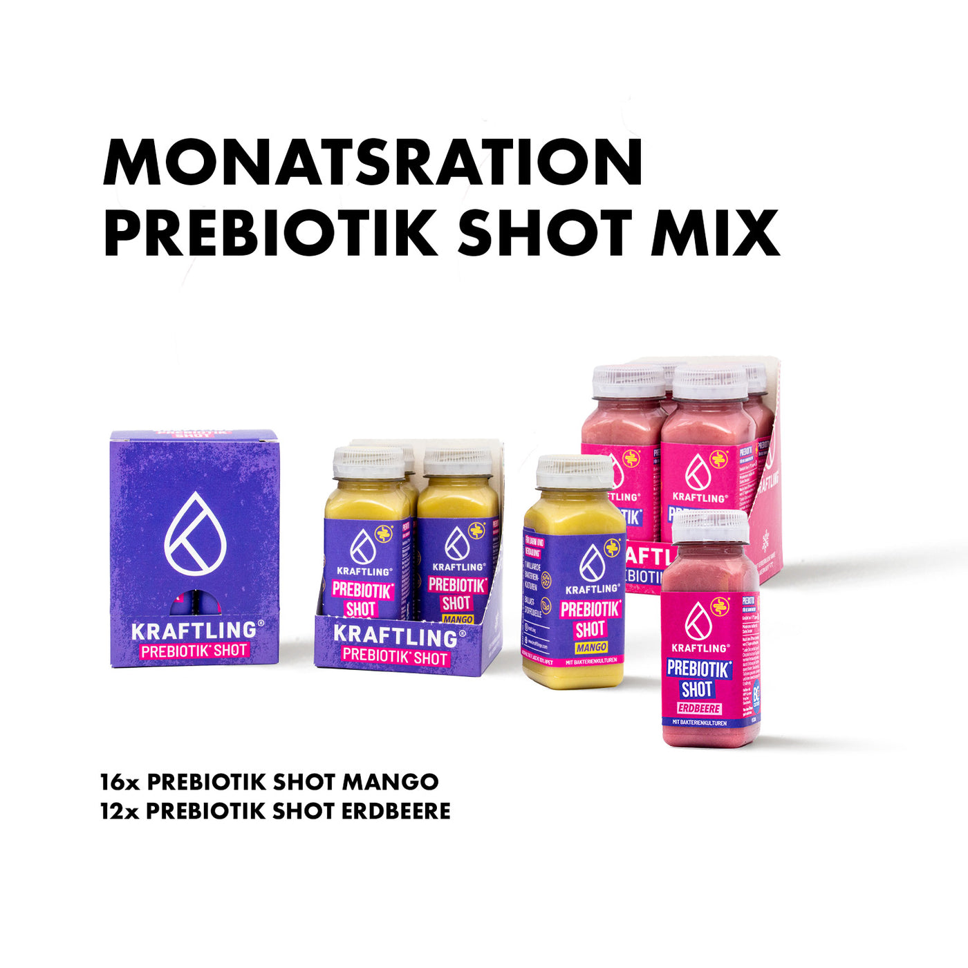 Monatsration - Prebiotik Shot Mix