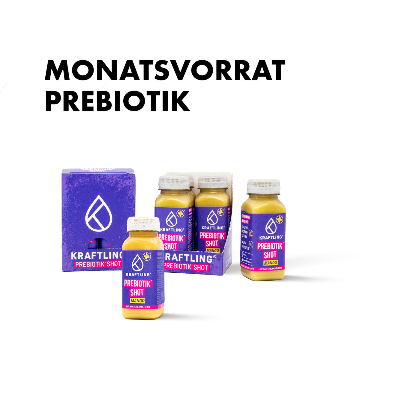 Monatsration - Prebiotik Shot Mango