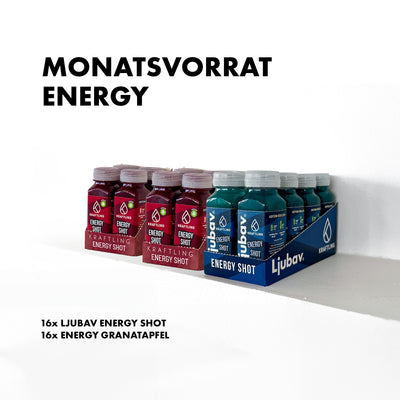 Monthly Ration - Energy Shot Pomegranate