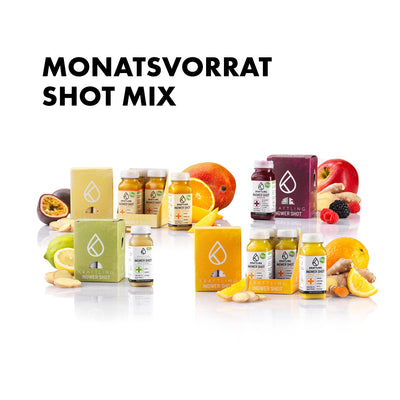Monatsration - Ingwer Shot Mix