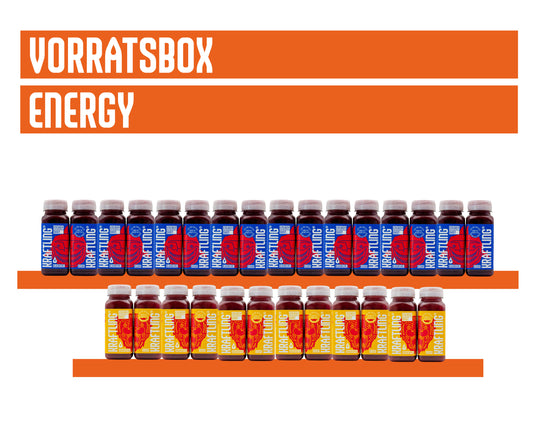 28x Energy Shots Mix - Vorratsbox