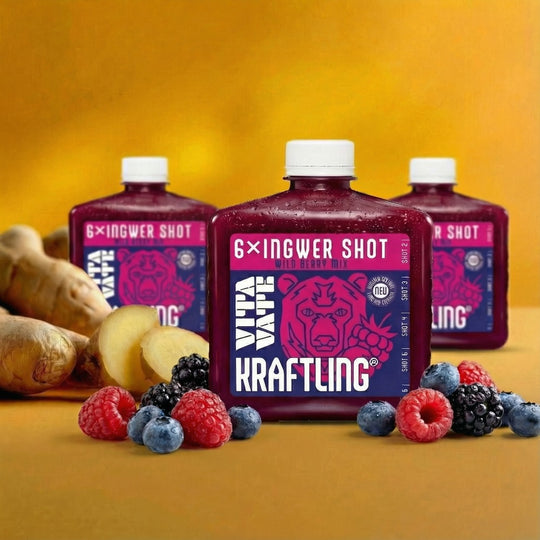 1x VITAVATE Wild Berry Mix Ingwer Shots