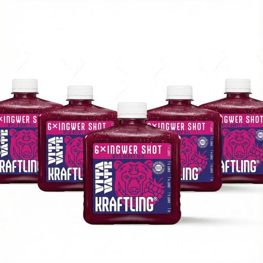 30x VITAVATE Wild Berry Mix Ingwer Shots
