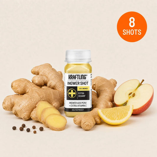 4x Ginger Shots - Extra Strong