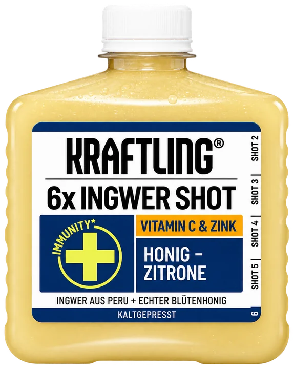Kraftling Honig-Zitrone Flachmann
